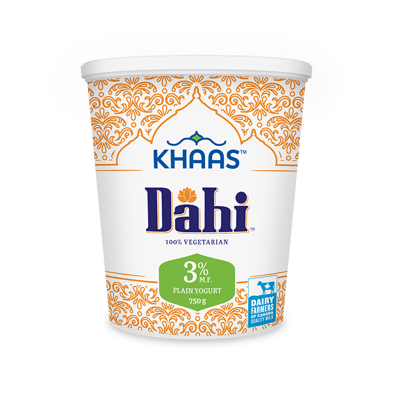 Khaas Dahi yogurt packaging